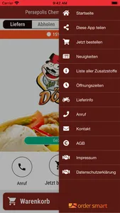 Persepolis Lieferdienst screenshot 2