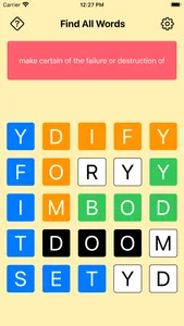 Word Match Searching screenshot 0