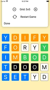 Word Match Searching screenshot 1