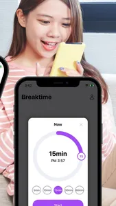 Breaktime - Timeline Alarm screenshot 1