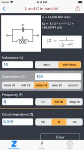 Impedance Calculator lite screenshot 7