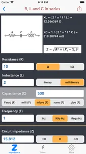 Impedance Calculator lite screenshot 8