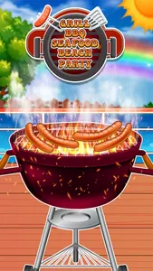 BBQ Sea Beach Food Fever Party screenshot 2