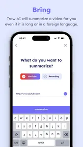 Traw AI - Video Recap screenshot 2