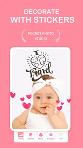 Holababy-Baby Photo Art screenshot 0