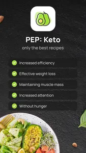 PEP: Keto - Diet plan tracker screenshot 0