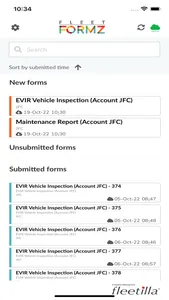 FleetFORMZ screenshot 1