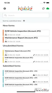 FleetFORMZ screenshot 2