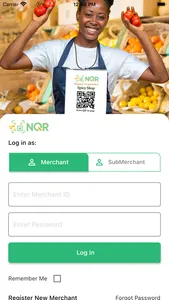 The NQR Merchant App screenshot 0