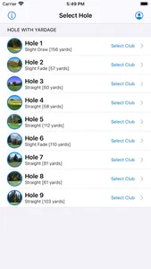 MyGolfStroke screenshot 1