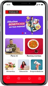 Beneficios Banco de Comercio screenshot 3