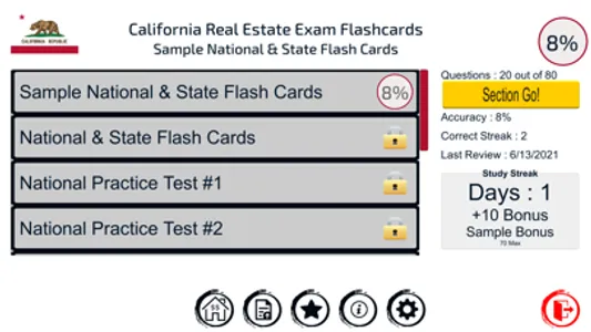 CA Real Estate Exam Flashcards screenshot 0