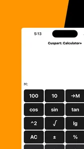 Cuspart: Calculator+ screenshot 0