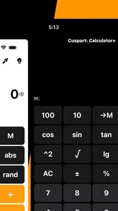 Cuspart: Calculator+ screenshot 1