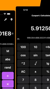 Cuspart: Calculator+ screenshot 4