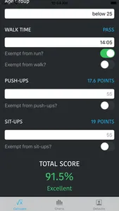 AF Fit Test screenshot 3