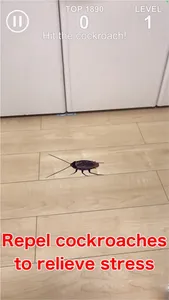 AR Cockroach on the run screenshot 0