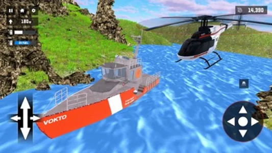 Rescue Helicopter: Flight Game screenshot 1