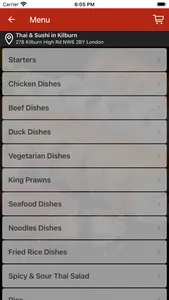 Thai and Sushi screenshot 2