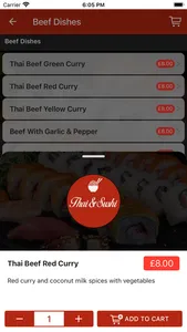 Thai and Sushi screenshot 4