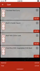Thai and Sushi screenshot 5