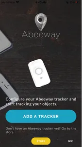 Abeeway WiFi-GPS tracking screenshot 0