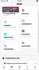 Fifty Nine Fitness Club screenshot 1