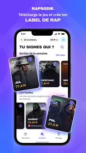 Rapsodie: Jeu de Label Virtuel screenshot 0