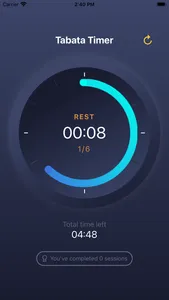 Tabata/Boxing Timer screenshot 3