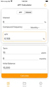 APY Calculator - Interest Calc screenshot 0