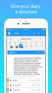 Nuggets - Structured diary screenshot 0