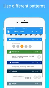 Nuggets - Structured diary screenshot 1