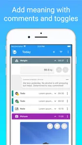 Nuggets - Structured diary screenshot 3