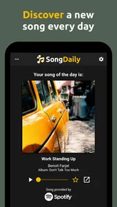 SongDaily screenshot 0