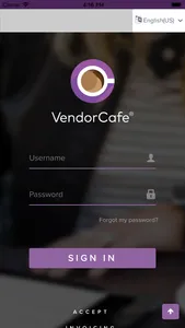 VendorCafe screenshot 1