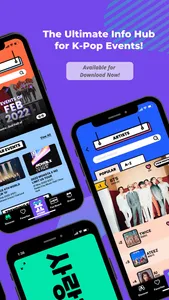 HallyuPyo: Kpop Event Info App screenshot 1