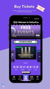 HallyuPyo: Kpop Event Info App screenshot 2