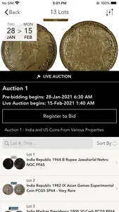 KM Numismatics screenshot 1