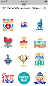 Father’s Day Animated Stickers screenshot 7