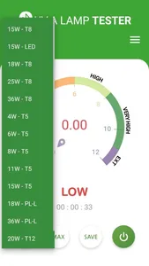 UV-A tester BT screenshot 4