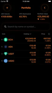 Crypto Tracker EST screenshot 5