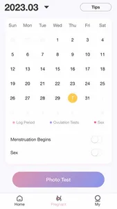 DAVID Ovulation Tracker screenshot 2