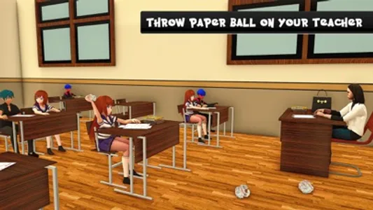 Anime High School YUMI Girl 3D screenshot 4