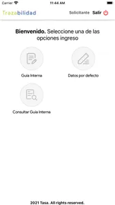 appTrazabilidad screenshot 1