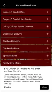 Chicken and Burgers screenshot 2
