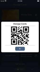 Manage Cards screenshot 1