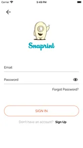 Snaprint App screenshot 1