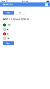 PEMDAS - Order of operations screenshot 3