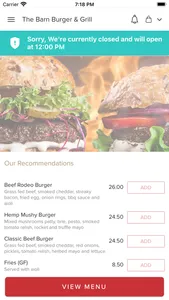 The Barn Burger & Grill screenshot 0