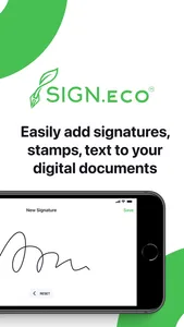 Sign Eco Digital Signature App screenshot 1